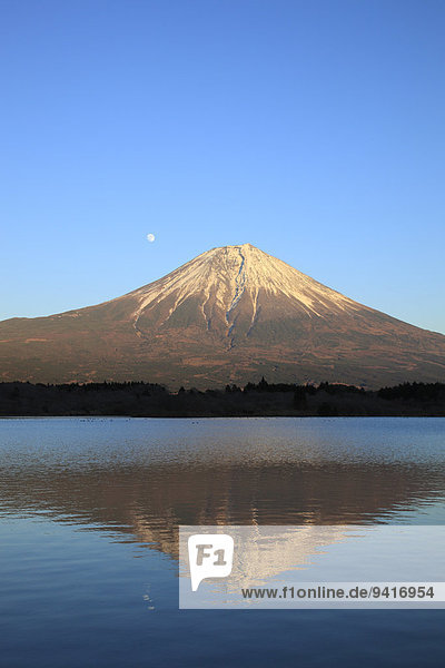 View Of Mount Fuji  Shizuoka Prefecture  Japan