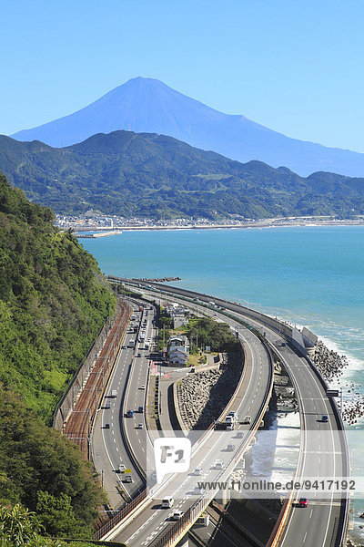 Ansicht Berg Fuji Japan Shizuoka Präfektur