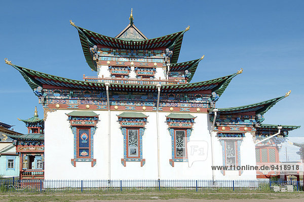Iwolginski Dazan  buddhistischer Tempel  Burjatien  Russland