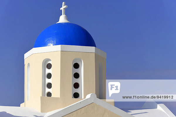 Byzantinisch-orthodoxe Kirche,  Oia,  Santorin,  Kykladen,  Griechenland