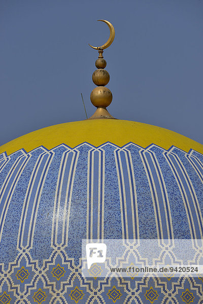 Kuppel der Großen Moschee von Taqah  Dhofar-Region  Orient  Oman
