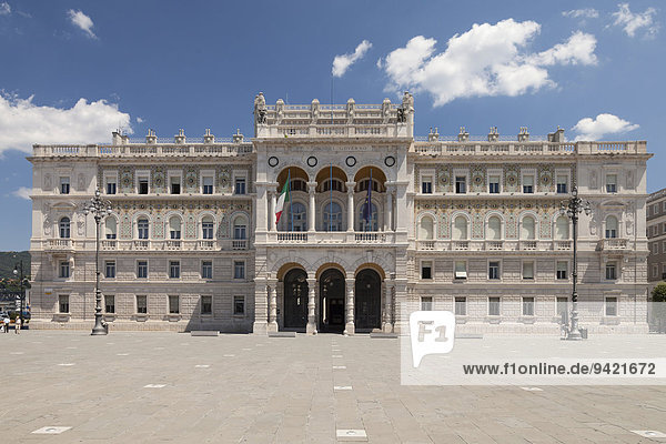 Palazzo del Governo  Piazza Unita d'Italia  Trieste  Friuli-Venezia Giulia  Italy