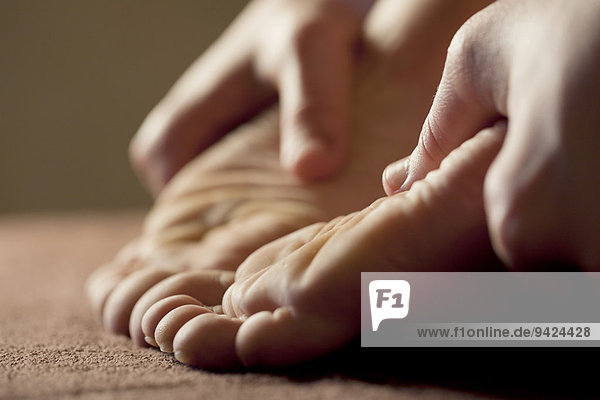 Fußmassage zur Entspannung