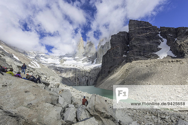 Torres del Paine  Torres del Paine Nationalpark  Región de Magallanes y de la Antártica Chilena  Chile