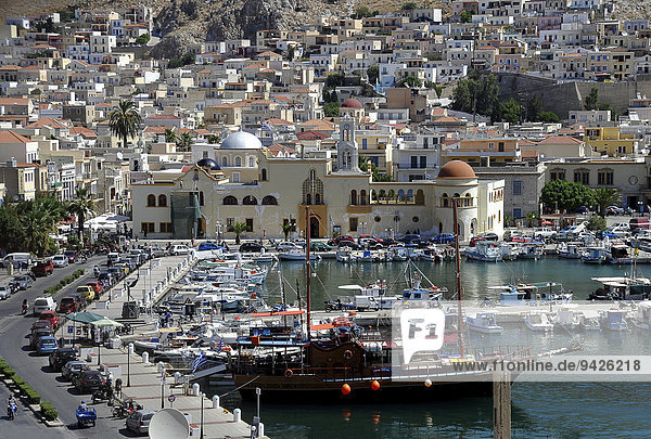 Pothia  Hafenstadt auf Kalymnos  Dodekanesinsel  Griechenland