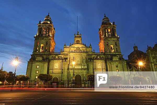 Kathedrale von Mexiko-Stadt  Catedral Metropolitana de la Asuncion de Maria  Plaza de la Constitucion  auch Zocalo  historisches Zentrum  Mexiko-Stadt  Distrito Federal  Mexiko