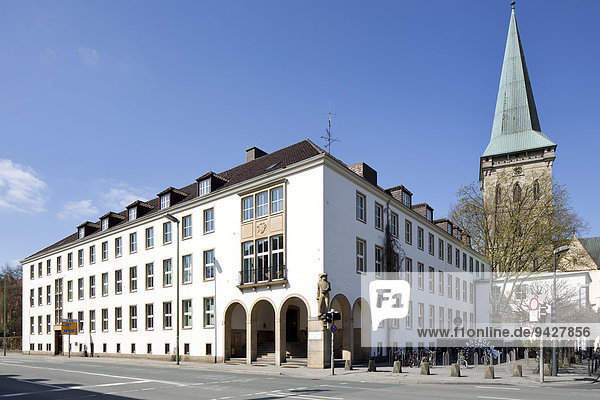 Altes Kreishaus  heute Institutsgebäude der Universität  Osnabrück  Niedersachsen  Deutschland