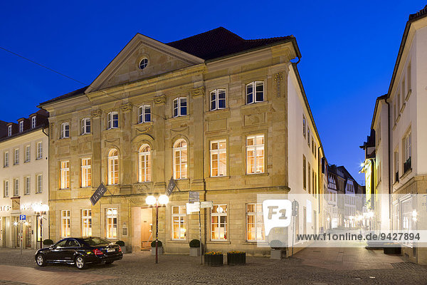Haus Tenge  klassizistisches Wohnhaus  heute Sternerestaurant La Vie  Osnabrück  Niedersachsen  Deutschland