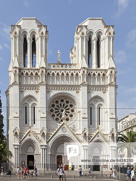 'Notre-Dame di Nice  St. Mary's Church  Nice  Alpes-Maritimes  Provence-Alpes-Côte d'Azur  France'