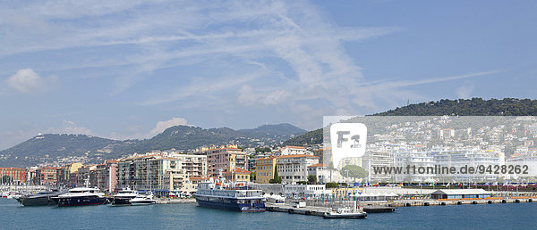 Hafen  Nizza  Département Alpes-Maritimes  Provence-Alpes-Côte d?Azur  Frankreich