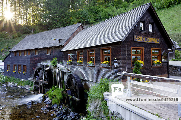 Hexenlochmühle im Schwarzwald Baden-Württemberg Deutschland Europa ÖffentlicherGrund