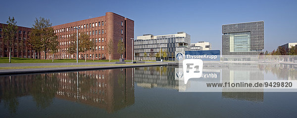 ThyssenKrupp AG  Konzernzentrale  Essen  Ruhrgebiet  Nordrhein-Westfalen  Deutschland