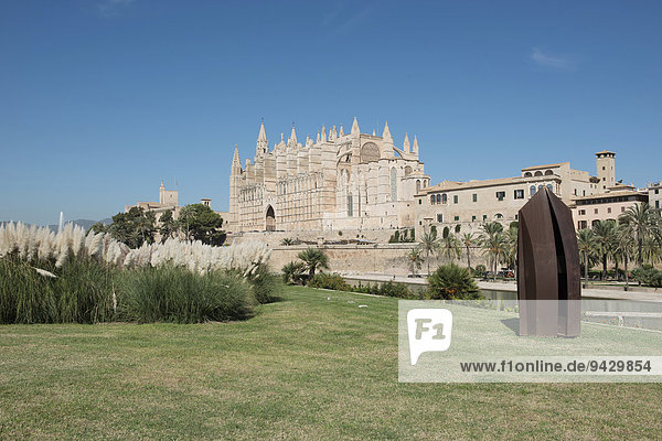 Kathedrale von Palma  Kathedrale der Heiligen Maria  Palma de Mallorca  Mallorca  Balearen  Spanien