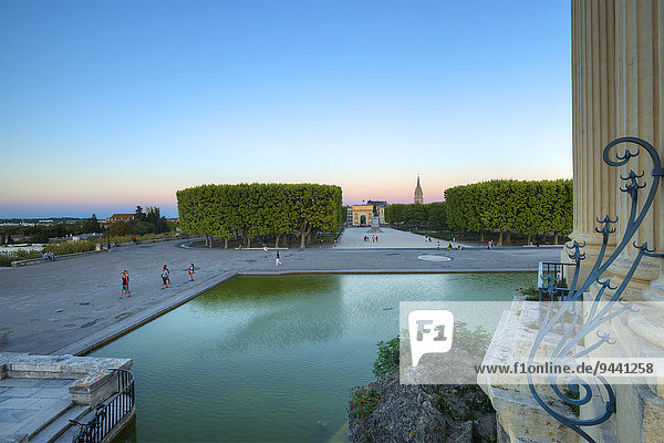 Place Royale du Peyrou Montpellier Languedoc-Roussillon France Europe