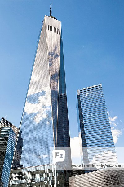 Vereinigte Staaten von Amerika USA New York City 1 7 sieben Freiheit Manhattan rechts World Trade Center