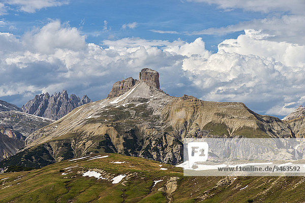Schwabenalpenkopf  Ausblick vom Zinnenkopf  Sextner Dolomiten  Provinz Südtirol  Italien  Europa
