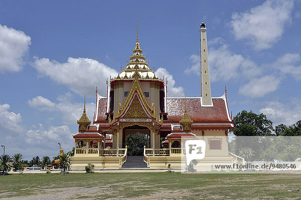 Krematorium im Tempel  Hua Hin  Thailand  Asien