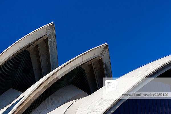 Australia  New South Wales  NSW  Sydney  Sydney Opera House  roof detail.