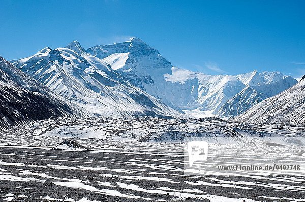 camping China Messgerät Mount Everest Sagarmatha Norden Tibet
