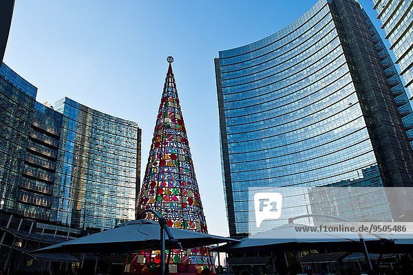Italien Lombardei Mailand Gae Aulenti Platz.
