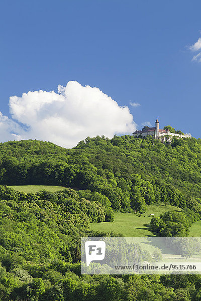 Burg Teck  bei Kirchheim  Schwäbische Alb  Baden-Württemberg  Deutschland  Europa