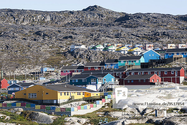 Bunte Häuser  Ilulissat  Grönland