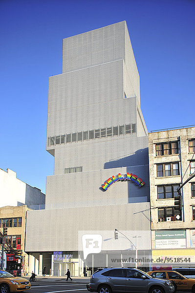 New Museum in Bovery Street  architects Sanaa  New York City  New York  United States  North America