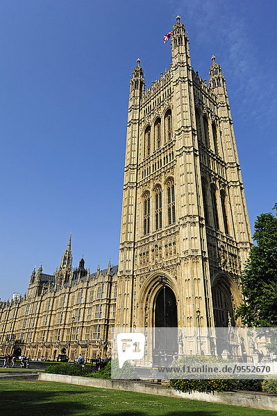 Großbritannien  London  Palast von Westminster  Victoria Tower