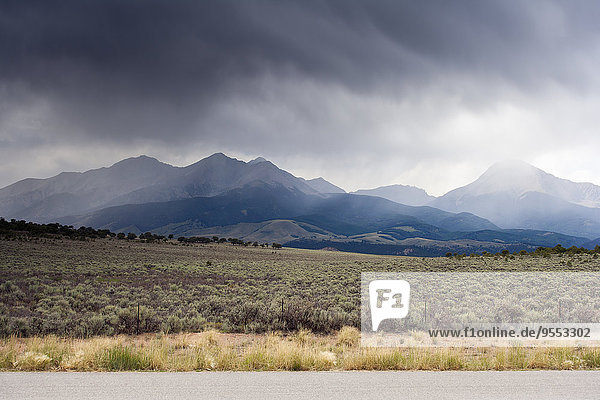 USA  Colorado  Landschaft und Wolken