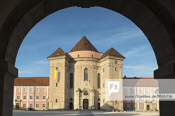 Deutschland,  Baden-Württemberg,  Ulm,  Kloster Wiblingen mit Basilika