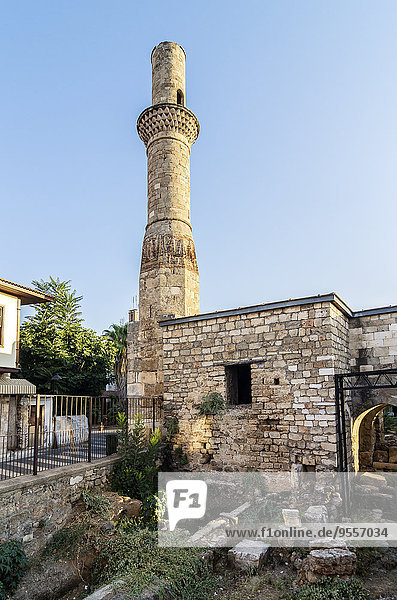 Türkei  Mittlerer Osten  Antalya  Kaleici  Kesik Minarett