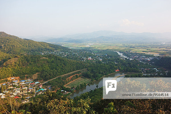 Fluss Ansicht Thailand