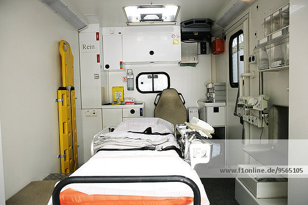 leer,Bahre,Tragen,Krankenwagen