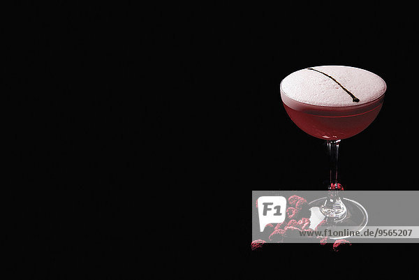 Frische,Glas,schwarz,Hintergrund,Himbeere,Saft