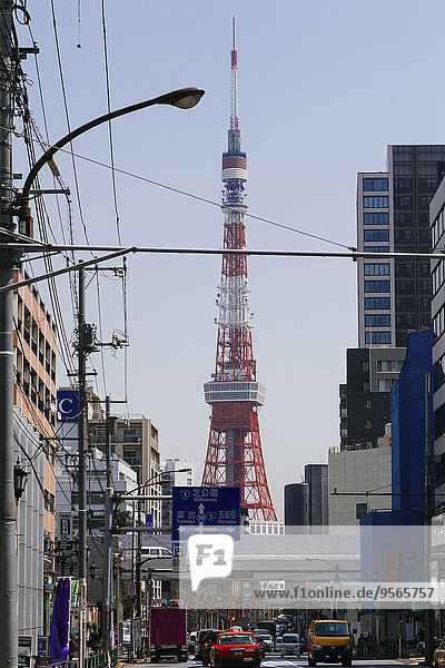 durchsichtig,transparent,transparente,transparentes,Himmel,Straße,Großstadt,Tokyo,Hauptstadt,Turm