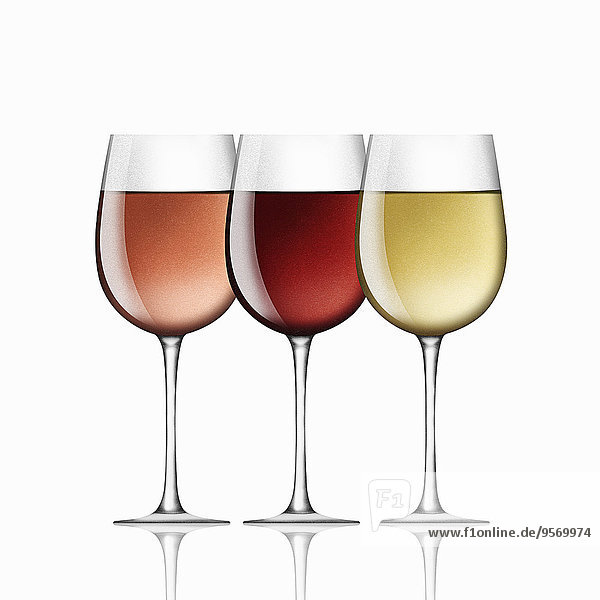 Gläser mit Wein