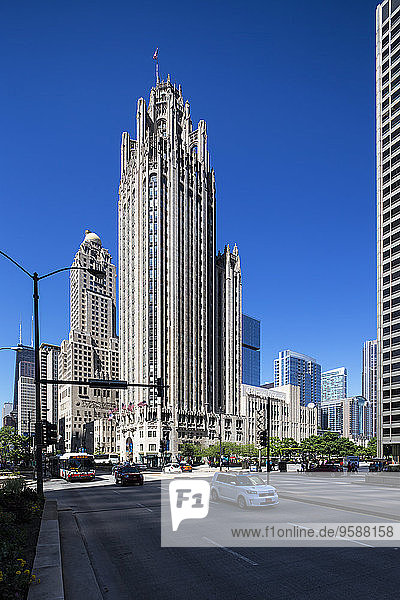 USA  Illinois  Chicago  Tribünenturm