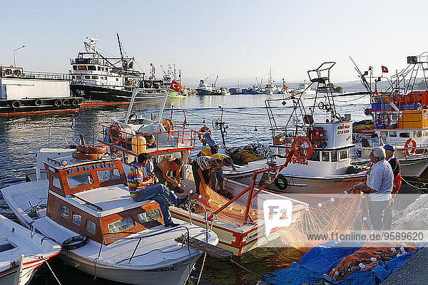 Turkey  Black Sea Region  Sinop Province  Sinop  Fishing harbour