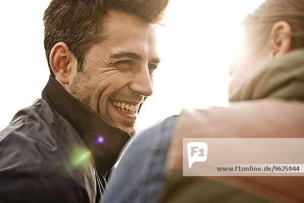 Germany  Cologne  portrait of laughing young man