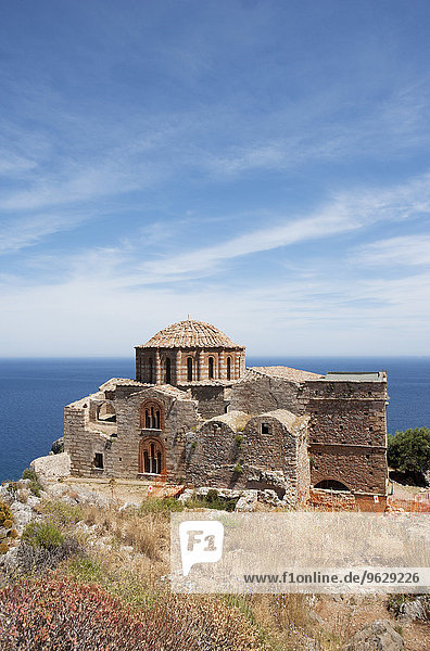 Griechenland  Monemvasia  Byzantinische Kirche Hagia Sophia