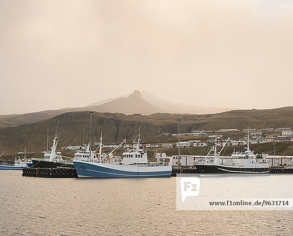 Fischerboote im Hafen  Olafsvik  Snaefellsnes  Island