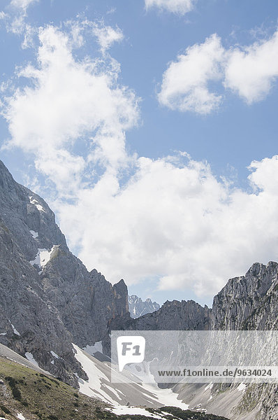 Mountain landscape summer valley
