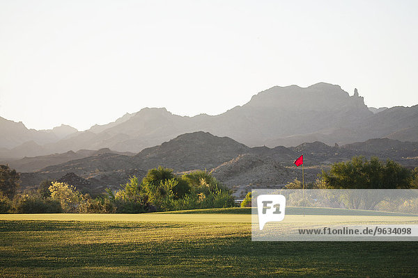 Berg Arizona Ansicht Golfsport Golf Kurs