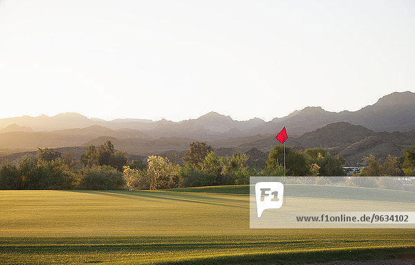 Berg Arizona Ansicht Golfsport Golf Kurs
