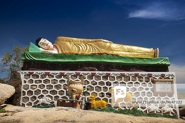 Buddhastatue  Co Tach Pagode  Binh Thuan  Vietnam  Asien