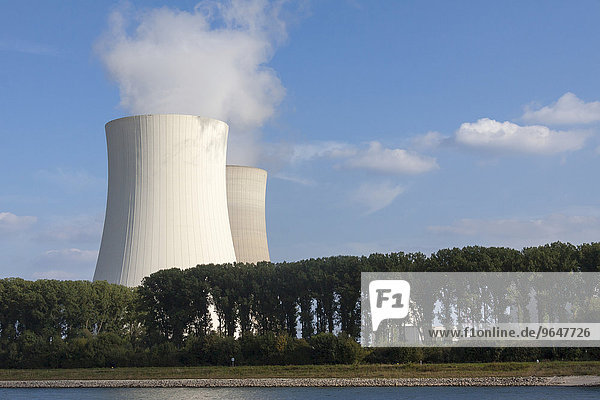 Kernkraftwerk Philippsburg am Rhein  Philippsburg  Baden-Württemberg  Deutschland  Europa
