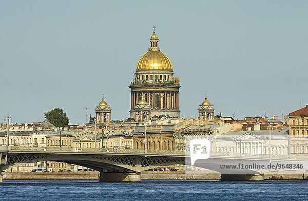 Isaaks Kathedrale  Sankt Petersburg  Russland  Europa