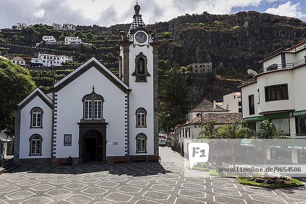 Kirche Iglesia de Sao Bento  Ribeira Brava  Madeira  Portugal  Europa