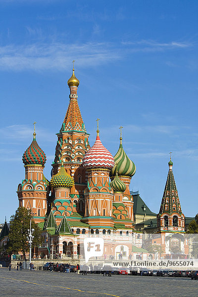 Basilius-Kathedrale,  Moskau,  Russland,  Europa
