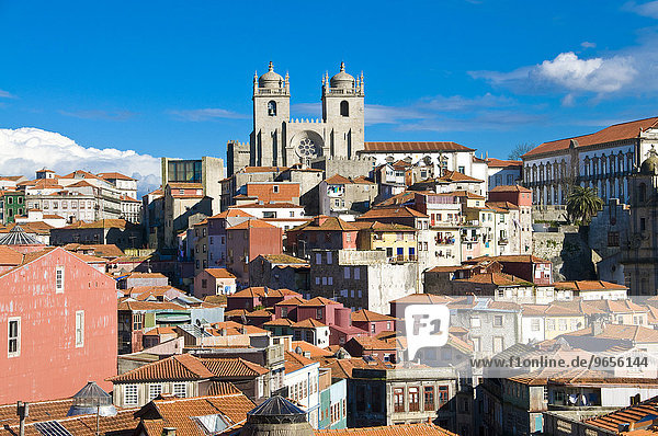Porto Cathedral  Sé do Porto  in Porto  Portugal  Europe